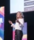 Chelsea Redinger speaking on stage at Trendigital 2024.