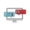 icon of desktop computer showing two reviews