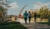 Three coworkers walking downtown Sioux Falls by the Arc of Dreams