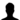 Silhouette of a gender neutral headshot