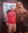 Male employee take a picture with Chewbacca from Star Wars while touring a museum