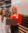 Abby looking at a laptop with the other Click Rain intern, Audrey.