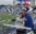 Eric and his daughter posing in the stands at an SDSU football game